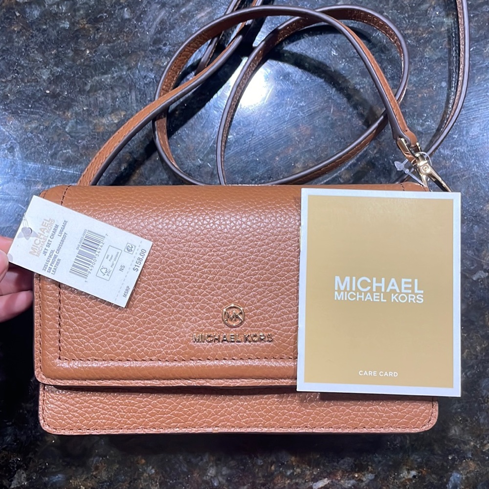 SM Phone Cross Body Leather